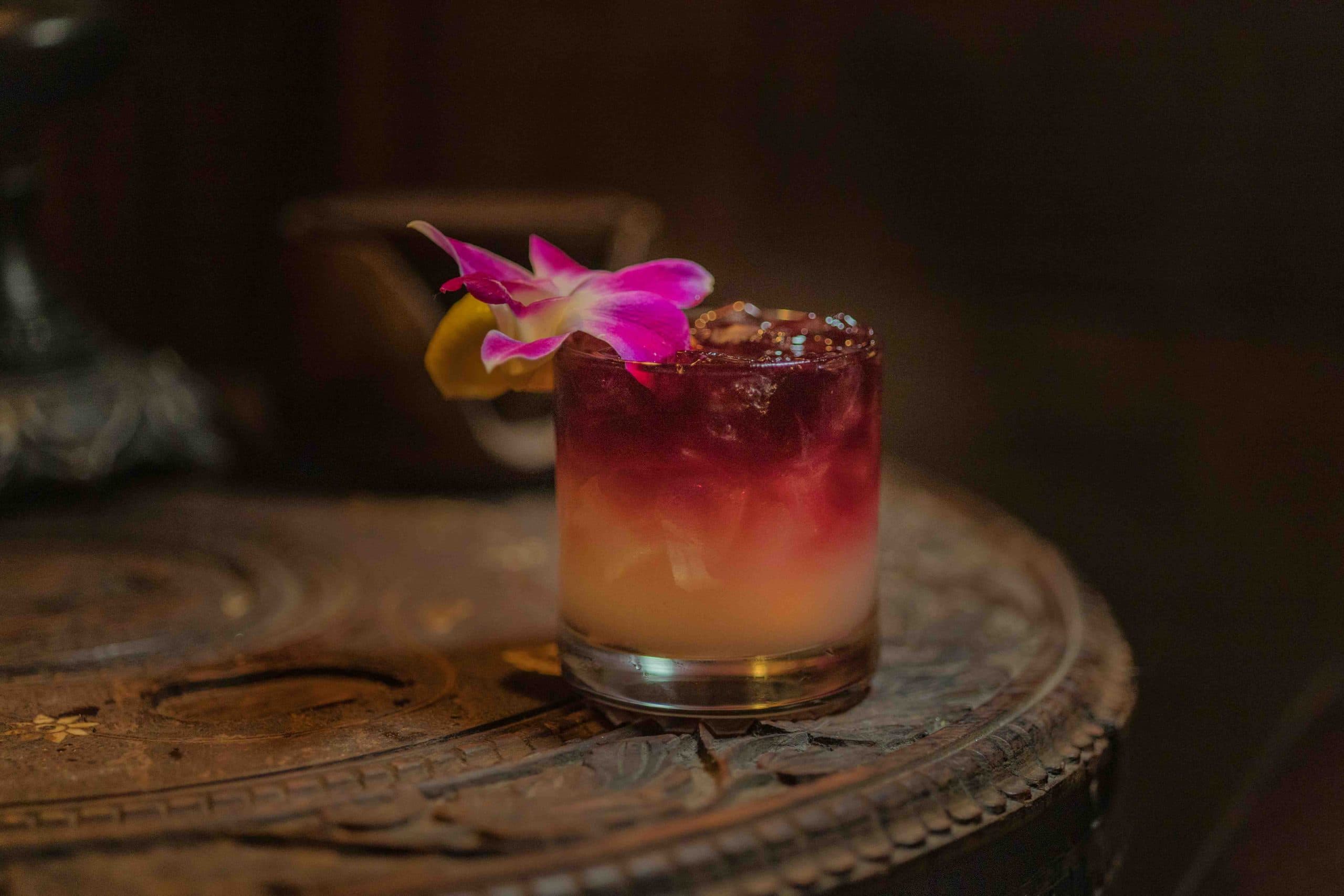 A handcrafted cocktail at Nico’s